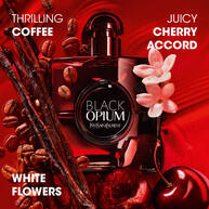 YSL Black Opium Eau de Parfum Over Red