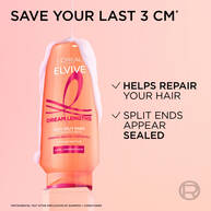 L'Oreal Paris Elvive Dream Lengths Restoring Shampoo Refill Pouch, for Long Hair, 250ml