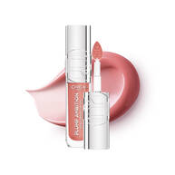L'Oreal Paris Lip Oil, Plump Ambition with Hyaluronic Acid & Tripeptides, Smoother & Plumper Lip Appearance, Glass-Like Finish
