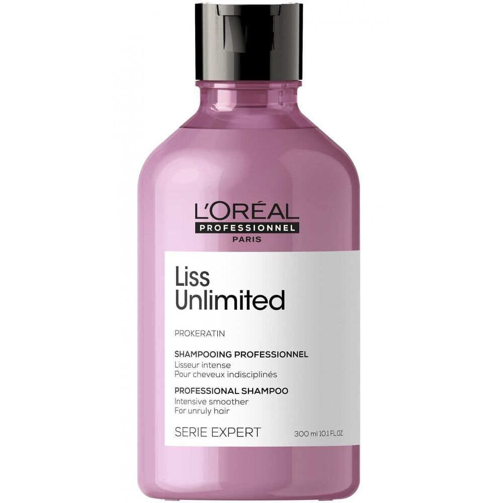 L'Oreal Professionnel Serie Expert Liss Unlimited Shampoo For Rebellious and Frizzy Hair 300ml