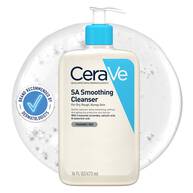CeraVe SA Smoothing Cleanser with Salicylic Acid for Dry, Rough &  Bumpy Skin 473ml
