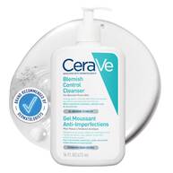 Cerave Blemish Control Face Cleanser With 2 Percent Salicylic Acid  Niacinamide For Blemishprone Skin 473Ml