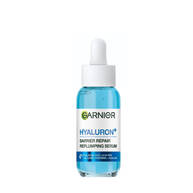 Garnier Hyaluron+ Barrier Repair Replumping Serum 4% [Glycerin + Panthenol + Hyaluronic Acid + Pro-Ceramides + Aloe Vera] Cruelty Free International & Vegan 30ml